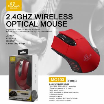 ELLIE MO103 Mouse ottico senza fili con ricevitore usb