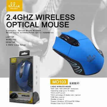 ELLIE MO103 Mouse ottico senza fili con ricevitore usb