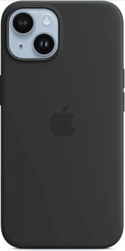 IPHONE 14 SILICONE CASE MAGSAFE NERO