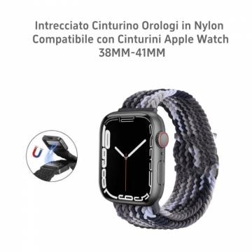 ELLITECK Intrecciato Cinturino Orologi in Nylon 38MM-41MM