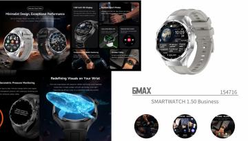 ELLITECK  6MAX SMARTWATCH 1.50 Business