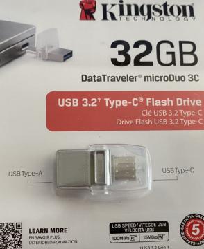 KINGSTON PENDRIVE 32GB MICRO DUO 3C