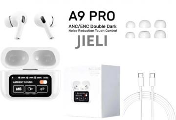 TWS Earphone A9 PRO JIELI ANC/ENC Touchscreen