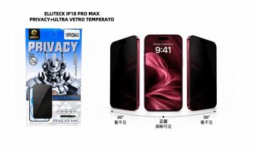 ELLITECK IP18 PROMAX PRIVACY ULTRA VETRO TEMPERATO*10
