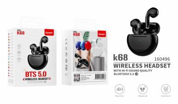 D-power K68 Bluetooth Earphones