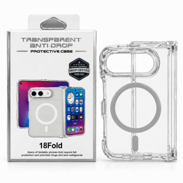 IPHONE FOLD/DUO Cover Magsafe Trasparente Rigida Antishock