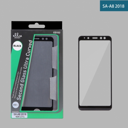 Ellie ED102 pellicola di vetro temperato 3d per Samsung Galaxy A8 2018