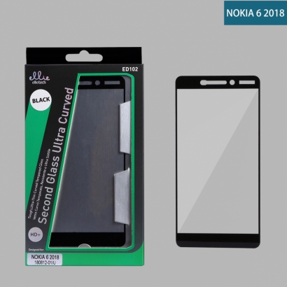 Ellie ED102 pellicola di vetro temperato 3d per Nokia 6 2018