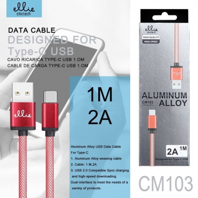 Ellie CM103 cavo type-c, 2a, 1m