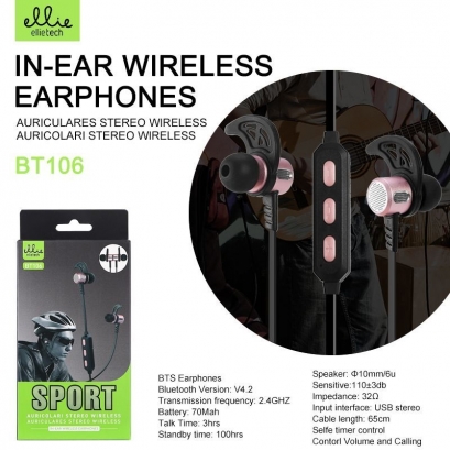 Ellie BT106 auricolari bluetooth