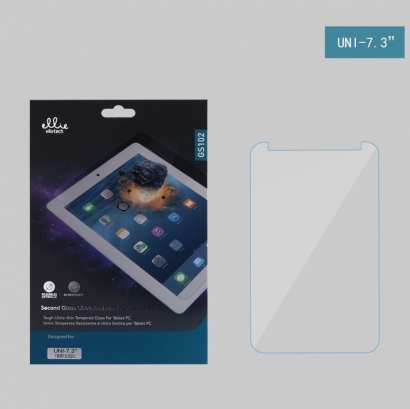 Ellie GS102 pellicola di vetro temeprato per tablet universale 7.3"