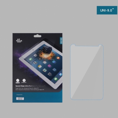 Ellie GS103 pellicola di vetro temperato per tablet universale 9.0"