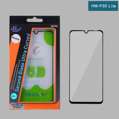 Ellie ED104 pellicola di vetro temperato full glue 5d per Huawei P30 lite