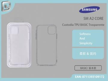 CUSTODIA TPU BASIC TRASPARENTE SAMSUNG A2 CORE