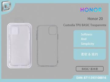 CUSTODIA TPU BASIC TRASPARENTE HONOR 20