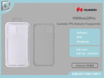 CUSTODIA TPU ANTIURTO TRASPARENTE HUAWEI MATE 20 PRO