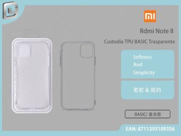 CUSTODIA TPU BASIC TRASPARENTE RDMI NOTE 8