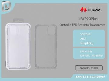 CUSTODIA TPU ANTIURTO TRASPARENTE HUAWEI P20 PLUS
