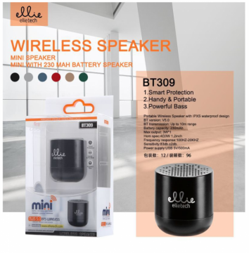 ELLIE BT309 TWS 5.0 BTS WIRELESS MINI SPEAKER