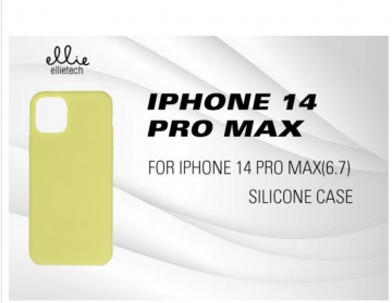 IP 14 PRO MAX 6.7 Custodia silicone