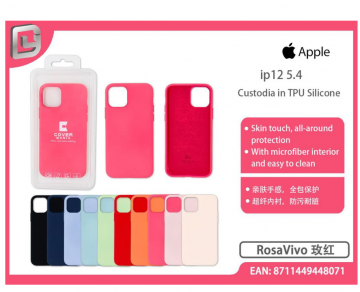 COVER IN TPU MANIA SILICONE IPHONE 12 5.4