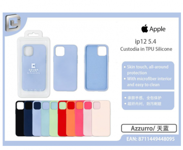 COVER IN TPU MANIA SILICONE IPHONE 12 5.4