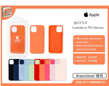 COVER IN TPU MANIA SILICONE IPHONE 12 5.4