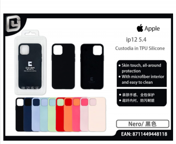 COVER IN TPU MANIA SILICONE IPHONE 12 5.4