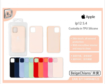 COVER IN TPU MANIA SILICONE IPHONE 12 5.4