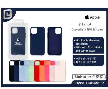 COVER IN TPU MANIA SILICONE IPHONE 12 5.4