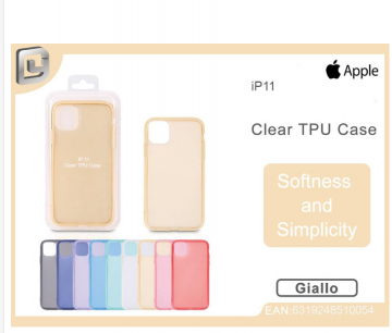 COVER PER IPHONE 11 CLEAR TPU CASE