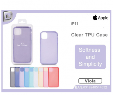 COVER PER IPHONE 11 CLEAR TPU CASE