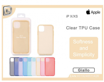 Cover per iphone X/XS clear TPU case