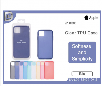 Cover per iphone X/XS clear TPU case