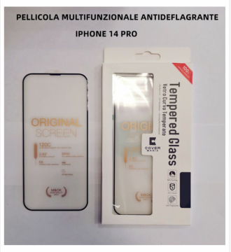 Pellicola multifunzionale antideflagrante PER IPHONE 14 PRO