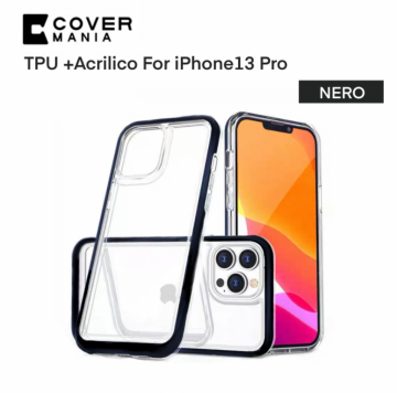 COVER IPHONE 13 PRO TPU PCACRILICO