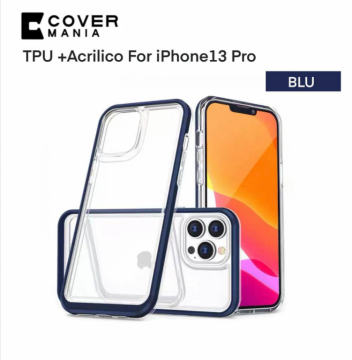 COVER IPHONE 13 PRO TPU PCACRILICO