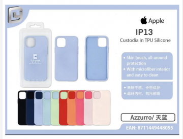 Cover in TPU silicone ip 13