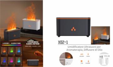 ELLITECK X02-1 Umidificatore Ultrasuoni per Aromaterapia, Diffusore di Olio BIANCO