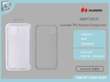 CUSTODIA TPU ANTIURTO TRASPARENTE HUAWEI Y7 2019