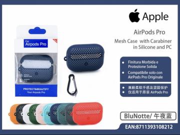 Custodia per AirPods Pro con Moschettone/Silicone Pc