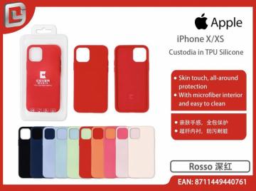 COVER IN TPU SILICONE COVER MANIA PER IPHONE X/XS