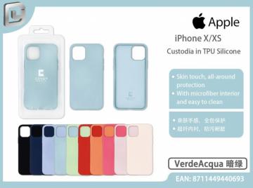 COVER IN TPU SILICONE COVER MANIA PER IPHONE X/XS