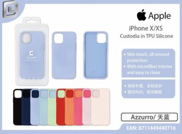 COVER IN TPU SILICONE COVER MANIA PER IPHONE X/XS