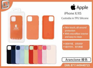 COVER IN TPU SILICONE COVER MANIA PER IPHONE X/XS