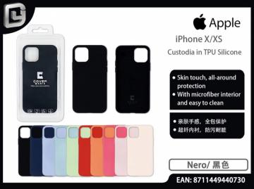 COVER IN TPU SILICONE COVER MANIA PER IPHONE X/XS