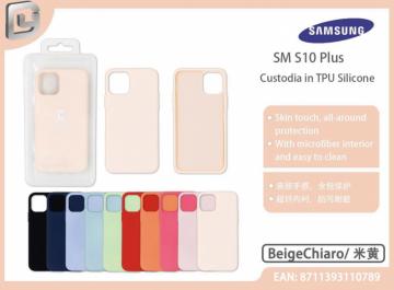COVER IN TPU SILICONE COVER MANIA PER SAMSUNG S10 PLUS