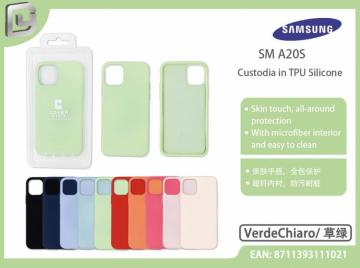 COVER IN TPU SILICONE COVER MANIA PER SAMSUNG A20S