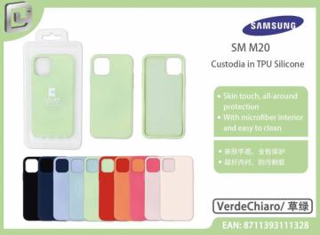 COVER IN TPU SILICONE COVER MANIA PER SAMSUNG M20