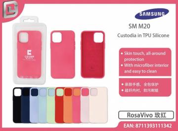 COVER IN TPU SILICONE COVER MANIA PER SAMSUNG M20